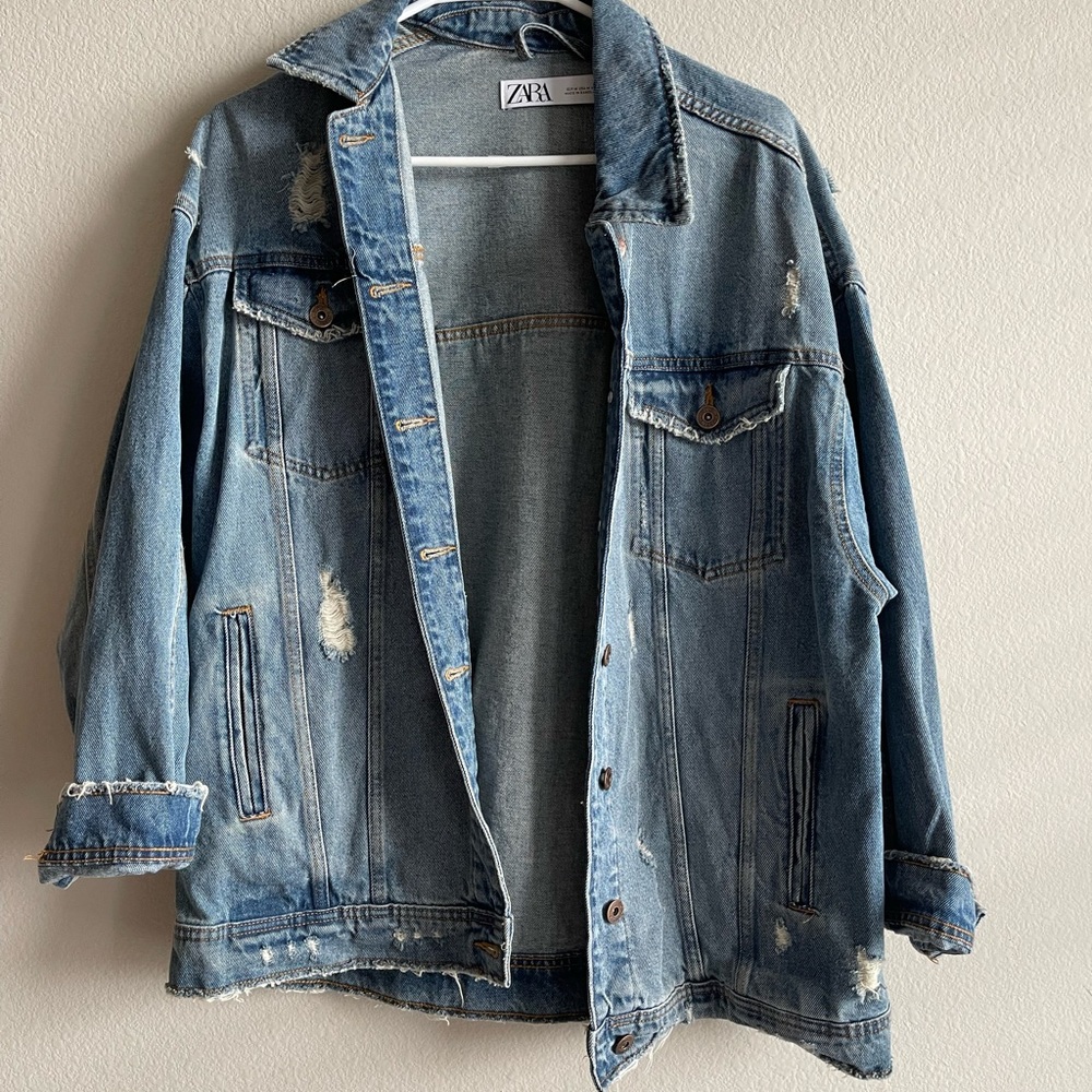 Zara jean jacket
